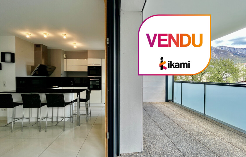 T3 de standing avec terrasse et garage double