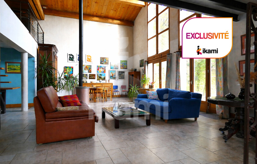 Maison 198 m2    4 chambres, sous-sol, nature & calme   Pont-de-Barret