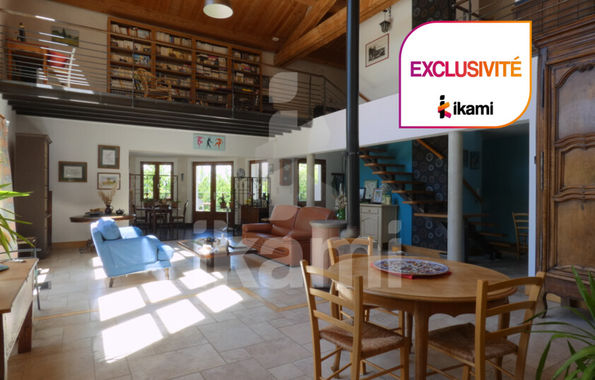 Maison 198 m2    4 chambres, sous-sol, nature & calme   Pont-de-Barret