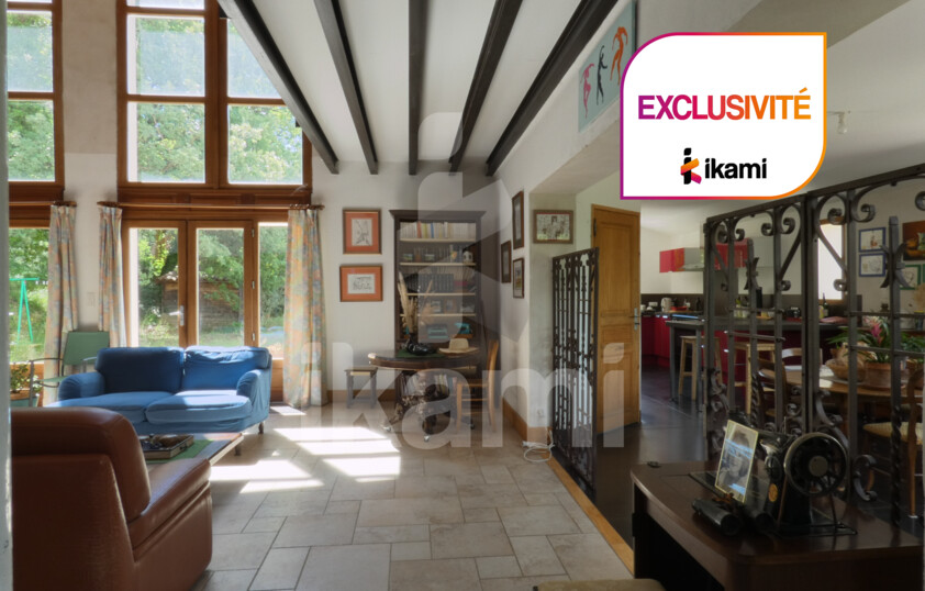 Maison 198 m2    4 chambres, sous-sol, nature & calme   Pont-de-Barret
