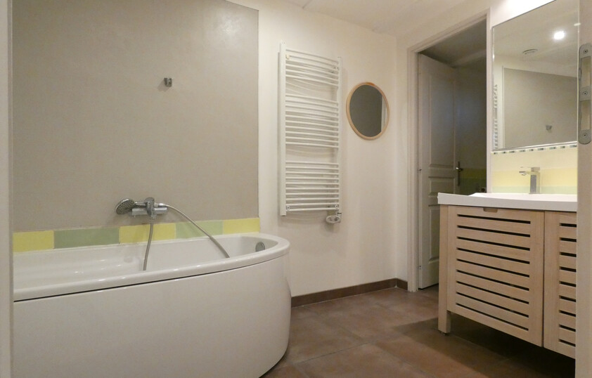Maison en pierre rénovée