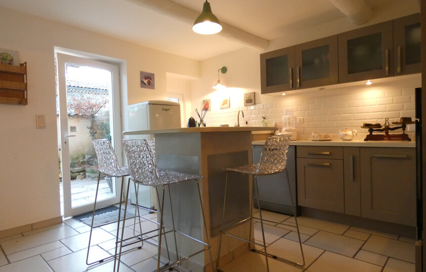 Maison en pierre rénovée