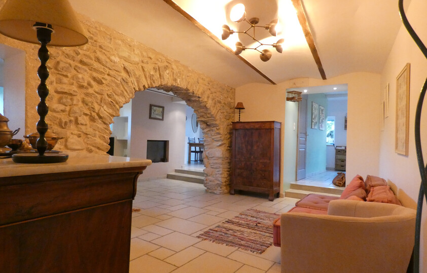 Maison en pierre rénovée