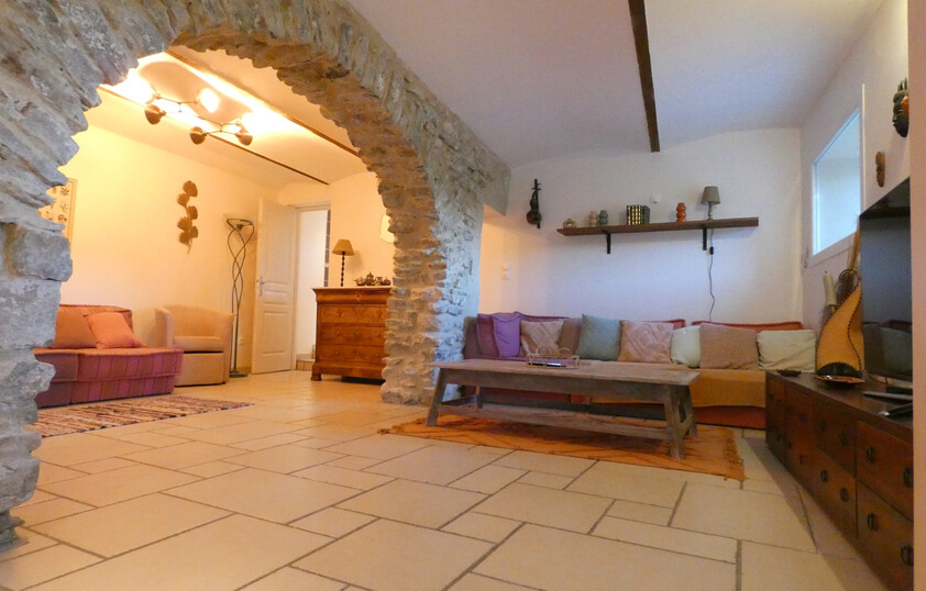 Maison en pierre rénovée