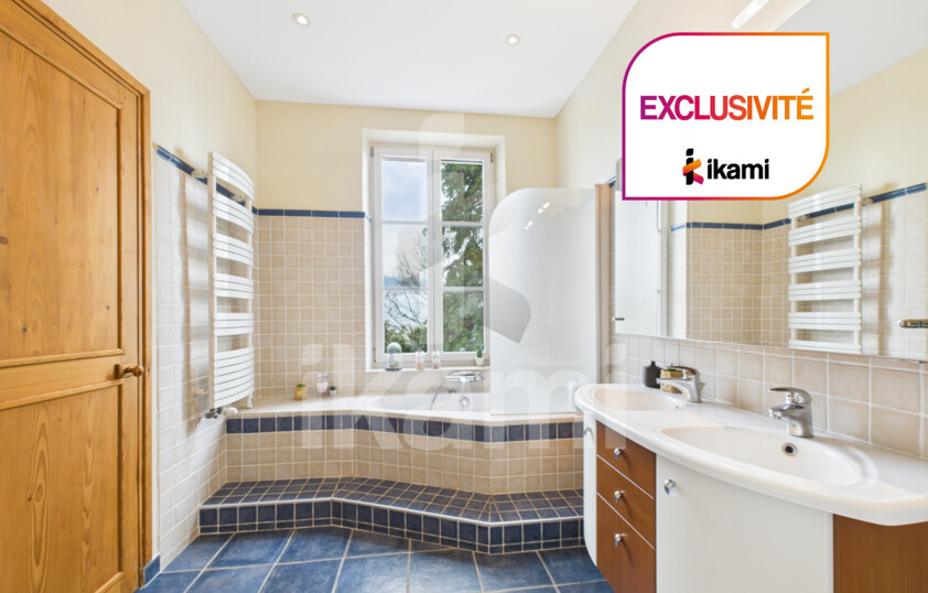 Exclusivité, demeure de caractère 430 m2, vue exceptionnelle & fort potentiel, aux portes de Voiron