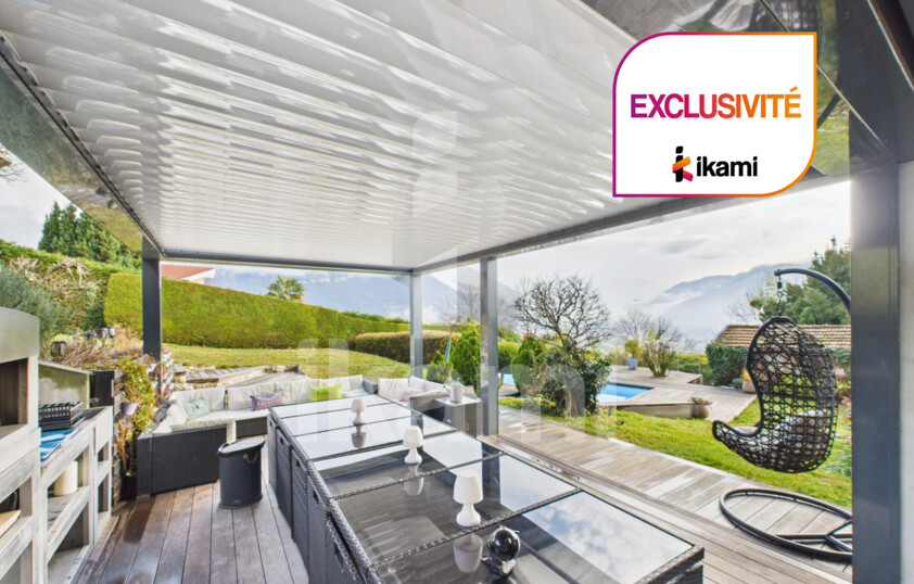 Exclusivité, demeure de caractère 430 m2, vue exceptionnelle & fort potentiel, aux portes de Voiron