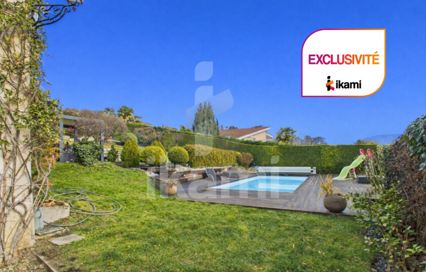 Exclusivité, demeure de caractère 430 m2, vue exceptionnelle & fort potentiel, aux portes de Voiron