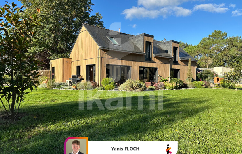 Magnifique contemporaine sur une grande parcelle à Saint-Armel