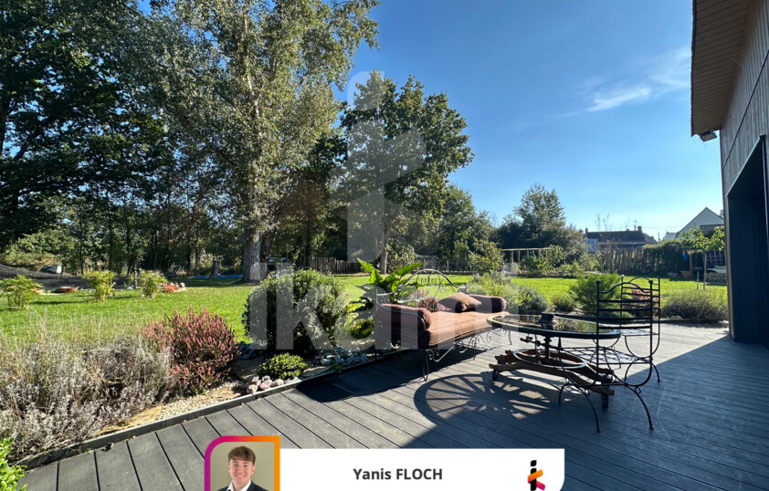 Magnifique contemporaine sur une grande parcelle à Saint-Armel