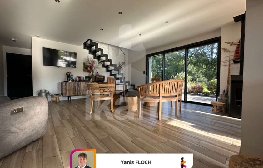 Magnifique contemporaine sur une grande parcelle à Saint-Armel