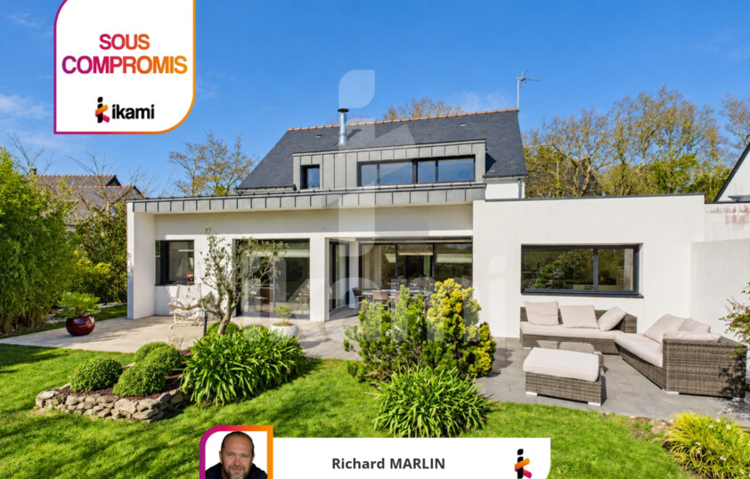 Villa contemporaine Ploemeur, Lomener et Plage à 5mn, Pompe à Chaleur