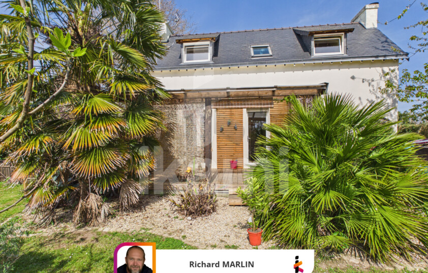 Maison 101m2 vie de plain-pied, 3 chambres. au calme entre Névez et Pont-Aven