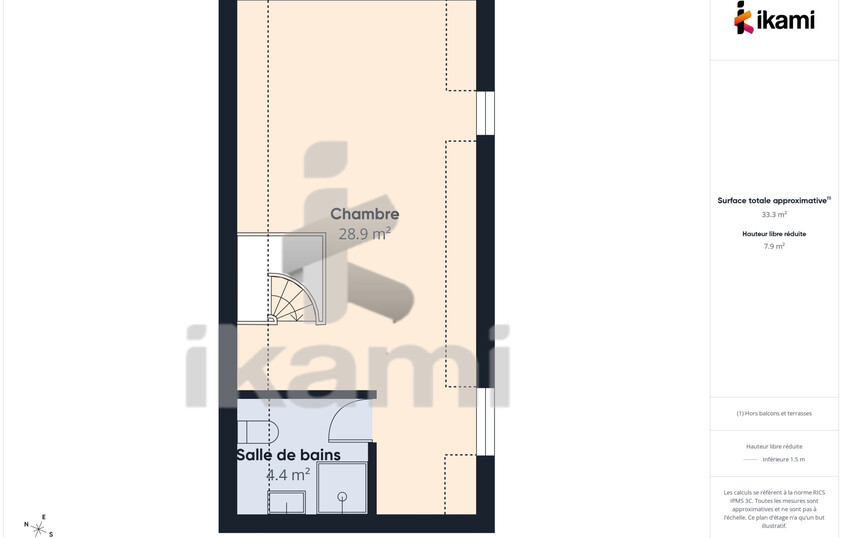 Maison 101m2 vie de plain-pied, 3 chambres. au calme entre Névez et Pont-Aven