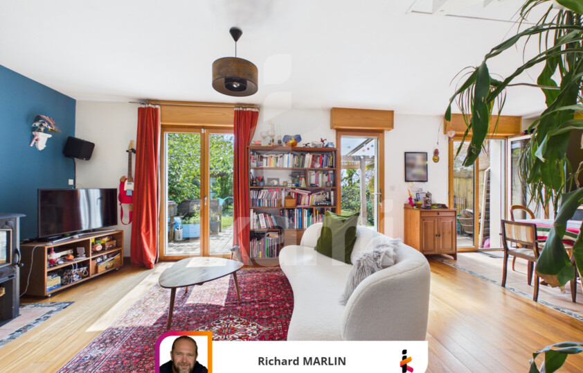 Maison 101m2 vie de plain-pied, 3 chambres. au calme entre Névez et Pont-Aven