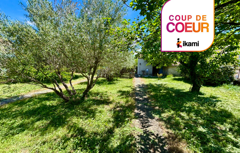 TERRAIN CONSTRUCTIBLE DE 662 M2 AVEC DEPENDANCE DE 37M2 - CENTRE VILLAGE