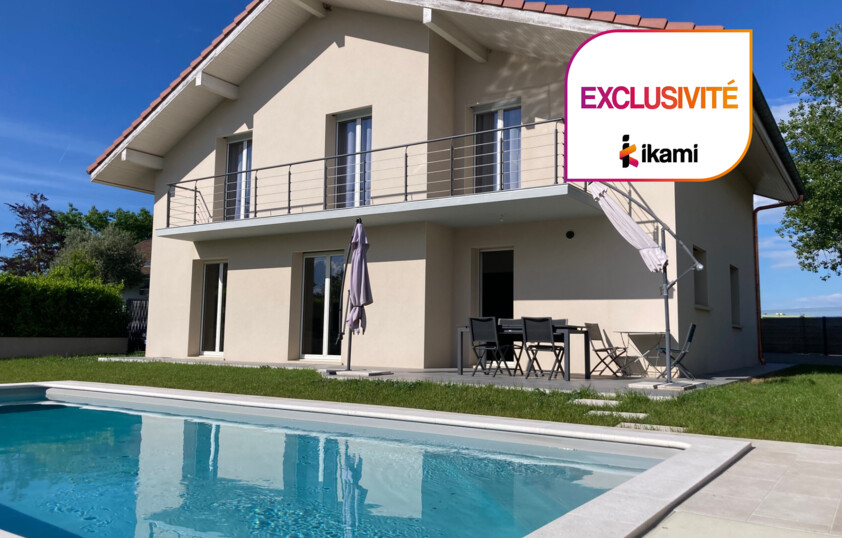 Maison contemporaine de 164 m2 avec piscine