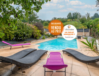 EXCLUSIVITE - Maison atypique de 187 m2 avec piscine