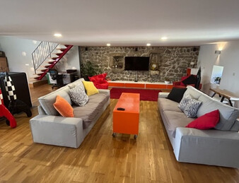 Maison en pierres type loft