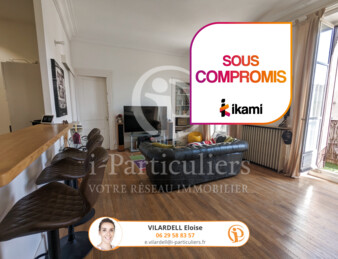 Beau T3 ancien de 70m2 balcon