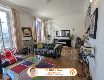 Beau T3 ancien de 70m2 balcon