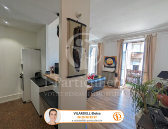 Beau T3 ancien de 70m2 balcon