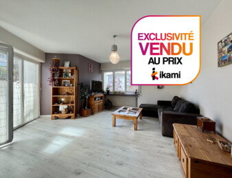 EXCLUSIVITE - Appartement T3 de 68,11 m2 - secteur Annecy-le-Vieux Nord