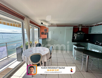 Vue mer panoramique pour cet appartement de 75m2