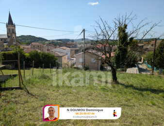 Clérieux terrain à batir de 782m2