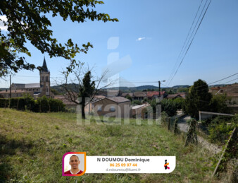 Clérieux terrain à batir de 782m2