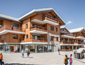 Alpe D'Huez Appartement T5 en Duplex de 103,55m2