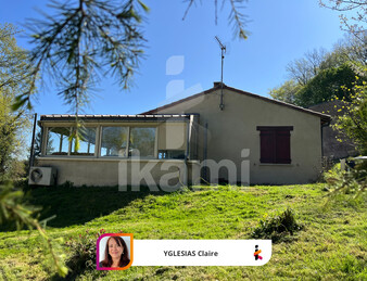 MAISON DE PLAIN-PIED DANS UN CADRE IDYLLIQUE