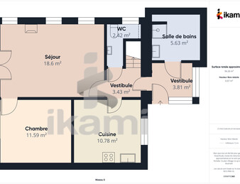 Charmante maison de 78 m2 à Névez, Plage à pied