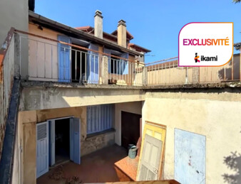 Saint Marcellin, en exclusivité, maison de ville 145 m2 au fort potentiel
