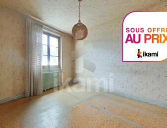 Maison à rénover avec beau terrain. Grand-Aigueblanche