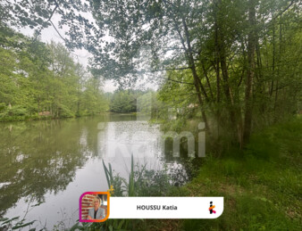 Havre de paix avec étang de loisirs proche Aubigny-sur-Nère