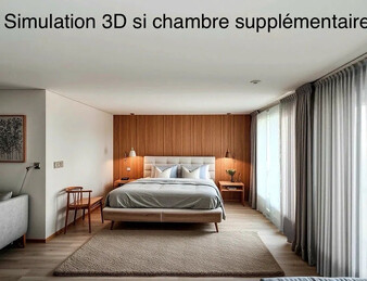 Très bel appartement T3/4 de 87 m2 avec grand balcon   Guilherand-Granges