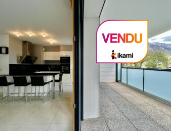 T3 de standing avec terrasse et garage double