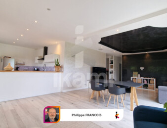 Maison contemporaine de plain-pied, 138 m2, 4 chambres, terrain clos de 2 154 m2