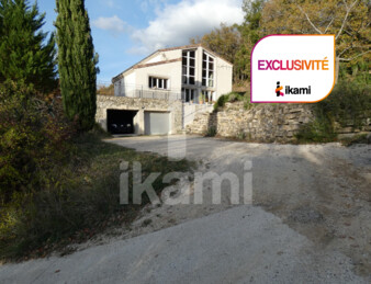 Maison 198 m2    4 chambres, sous-sol, nature & calme   Pont-de-Barret