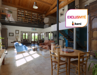 Maison 198 m2    4 chambres, sous-sol, nature & calme   Pont-de-Barret
