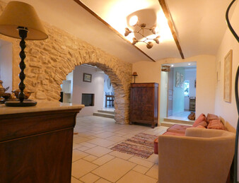 Maison en pierre rénovée