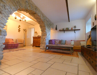 Maison en pierre rénovée