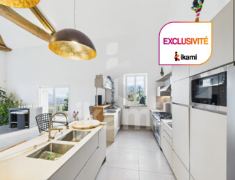 Exclusivité, demeure de caractère 430 m2, vue exceptionnelle & fort potentiel, aux portes de Voiron