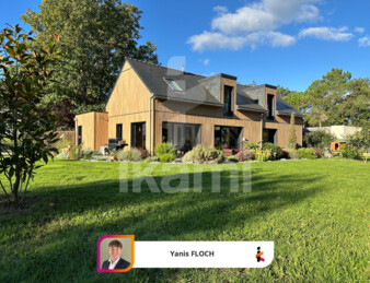 Magnifique contemporaine sur une grande parcelle à Saint-Armel