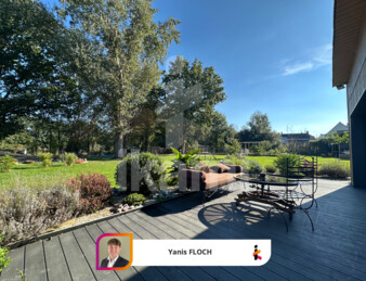 Magnifique contemporaine sur une grande parcelle à Saint-Armel