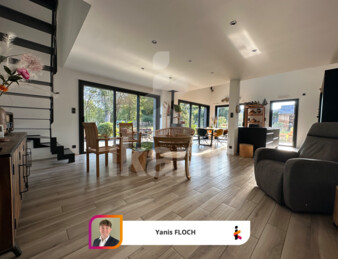 Magnifique contemporaine sur une grande parcelle à Saint-Armel