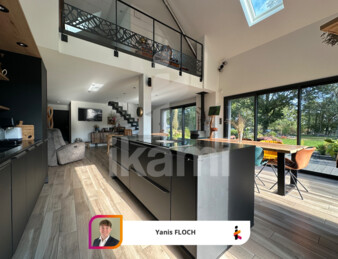 Magnifique contemporaine sur une grande parcelle à Saint-Armel