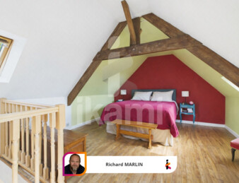 Maison 101m2 vie de plain-pied, 3 chambres. au calme entre Névez et Pont-Aven