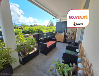Appartement T3 avec terrasse