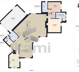 Belle contemporaine 220 m2 - 7 chambres, plage à pied